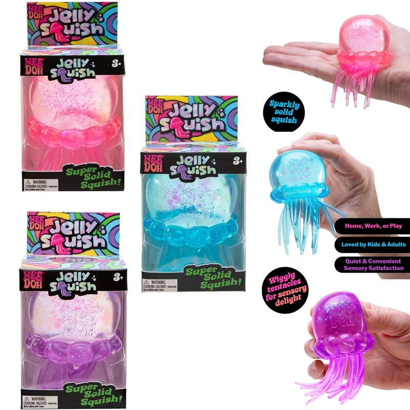 Sensory Fidget Toys - 2026 Ubur-ubur Lucu dan Menggemaskan /,Nee