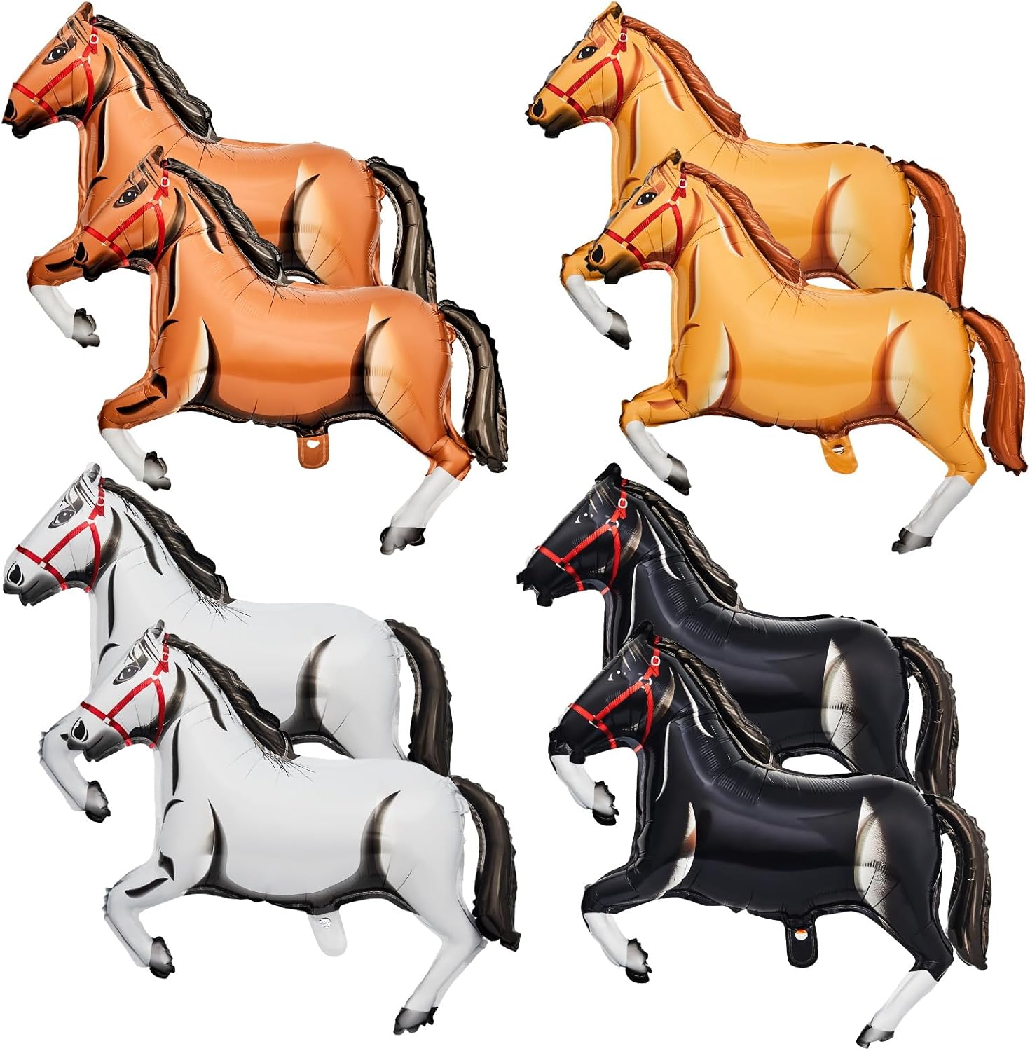 Kids Toys Horse - Balon Foil Kuda Tema Koboi Barat