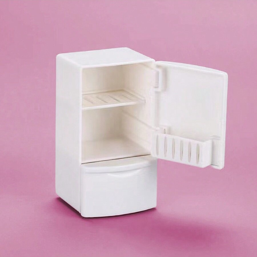 Dollhouse Furniture Set - Kulkas Miniatur Rumah Boneka: Model Adegan