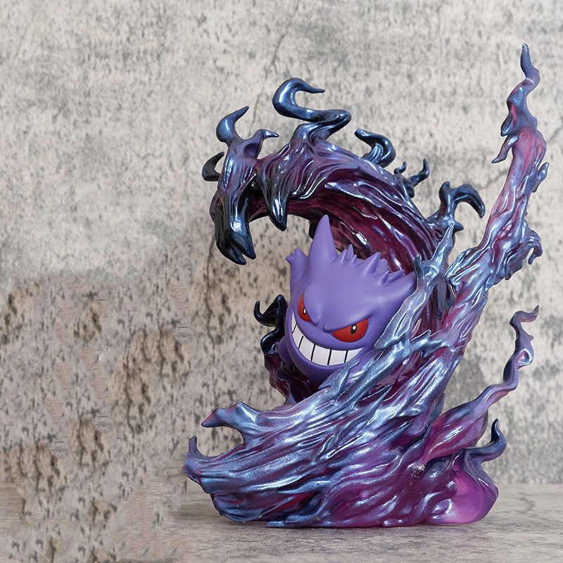 Kids Toys Latest - 19cm Anime Pokemon Gengar Versi Pertarungan.