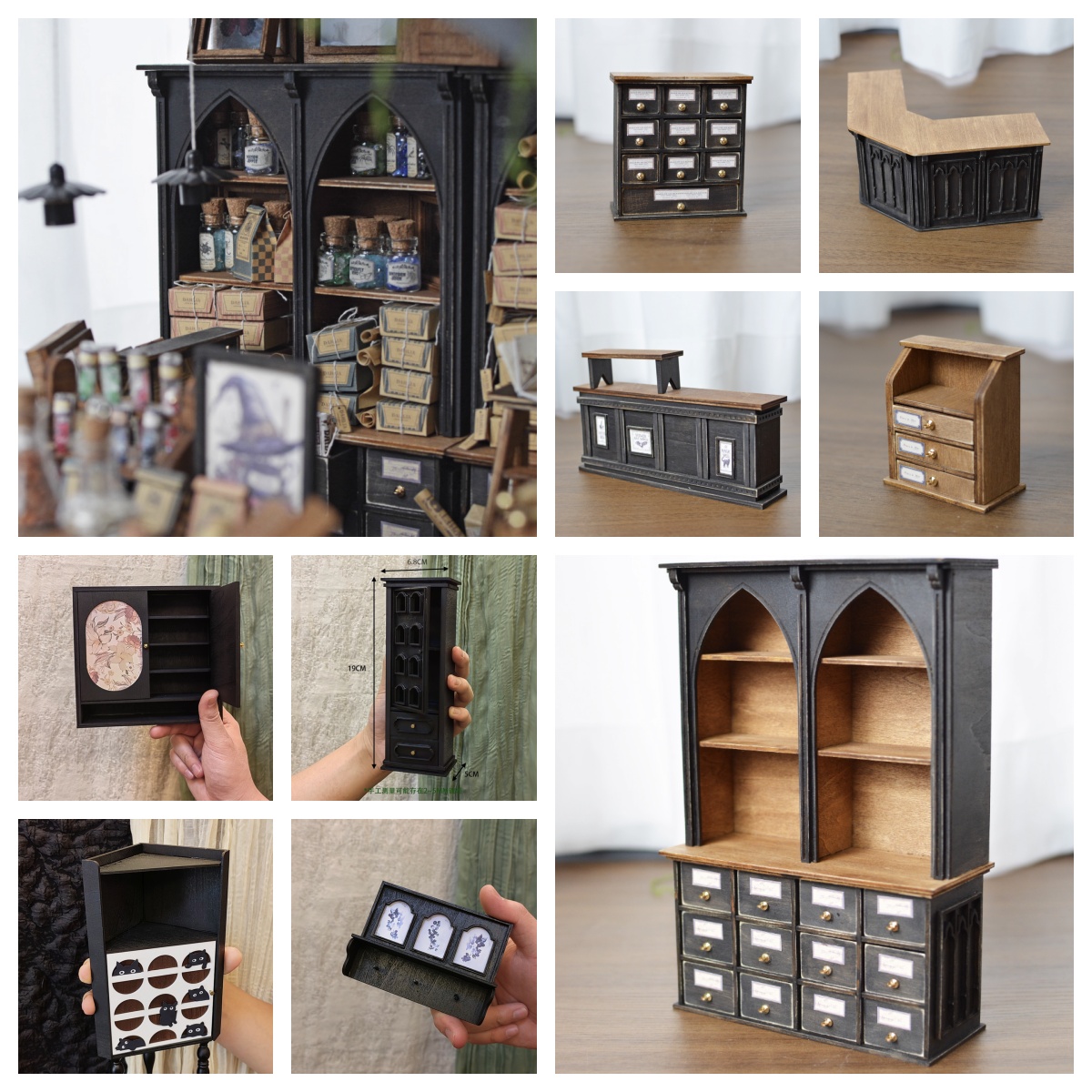 Dollhouse Furniture Set - Set Perabot Rumah Boneka DIY atau