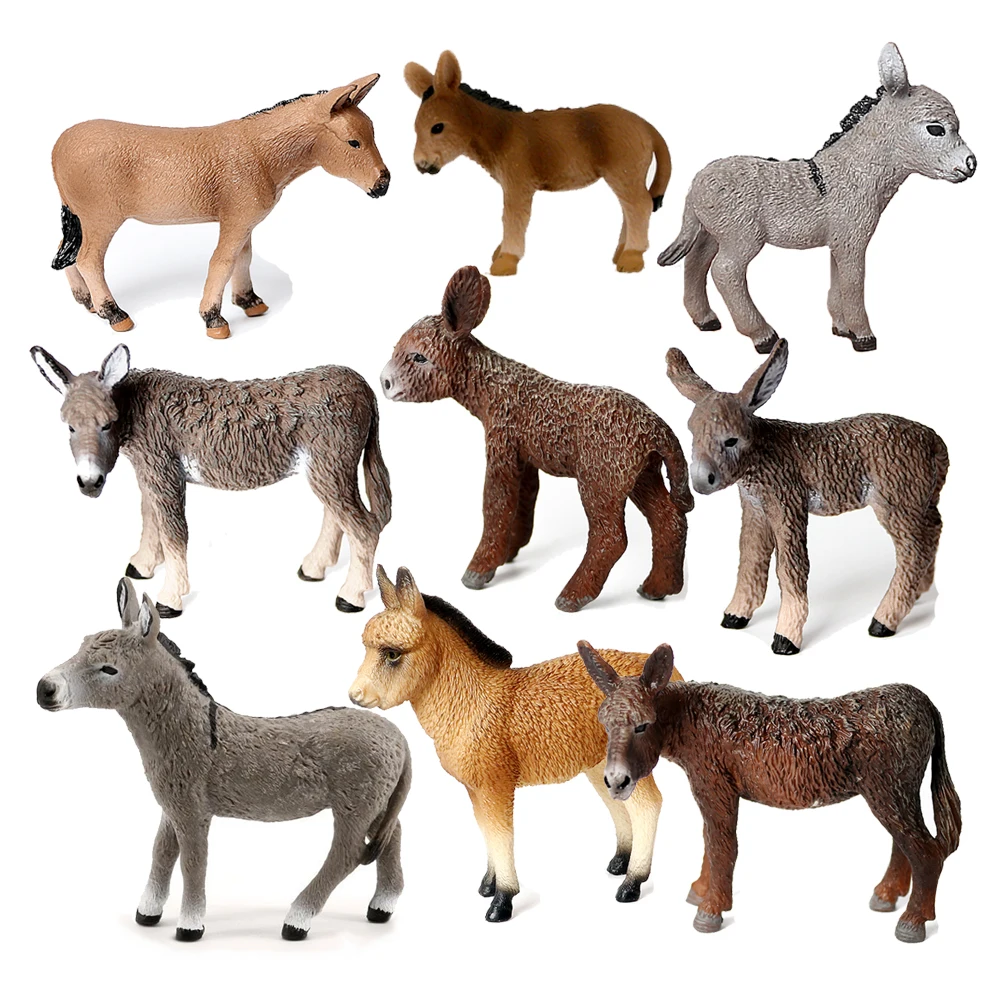 Kids Toys Horse - Mainan Model Keledai Figur Hewan Patung