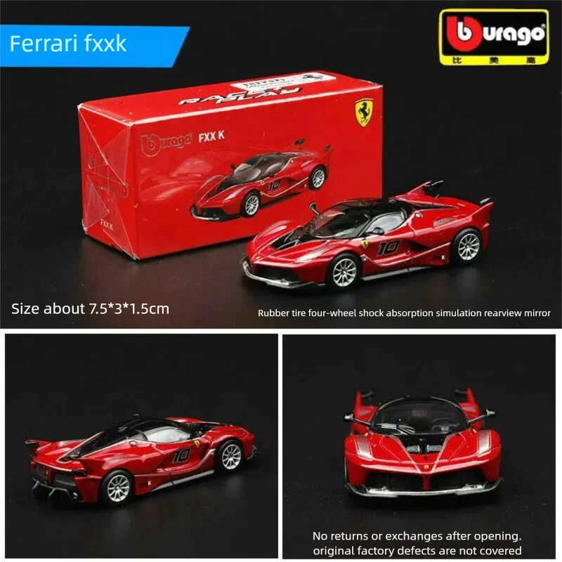 Kids Toys Car - Bburago 1:64 Model Mobil Diecast, Mainan