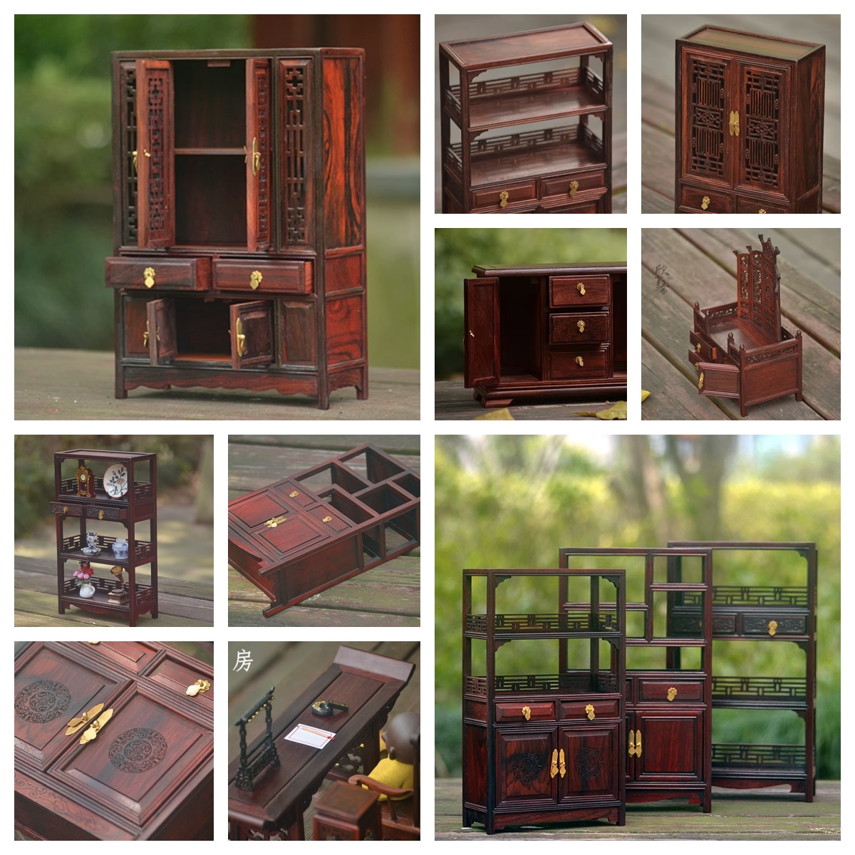 Dollhouse Furniture Set - Set Furnitur Rumah Boneka Miniatur Gaya