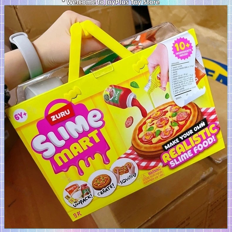 Play Kitchen Set - ZURU Slime Mart Seri Pizza Hamburger