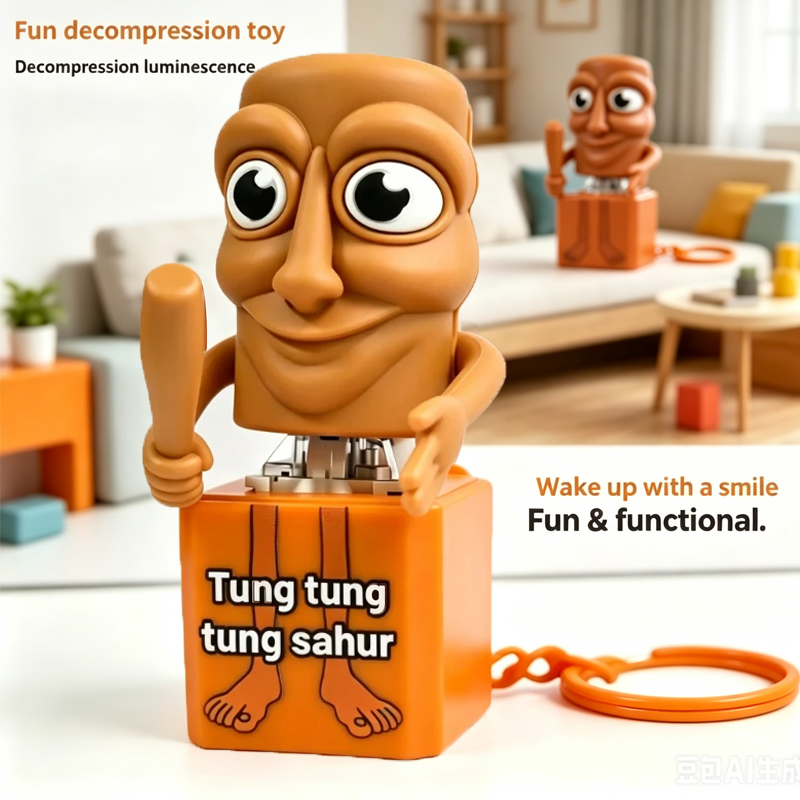 Kids Toys Latest - Gantungan Kunci Tung Tung Tung Sahur