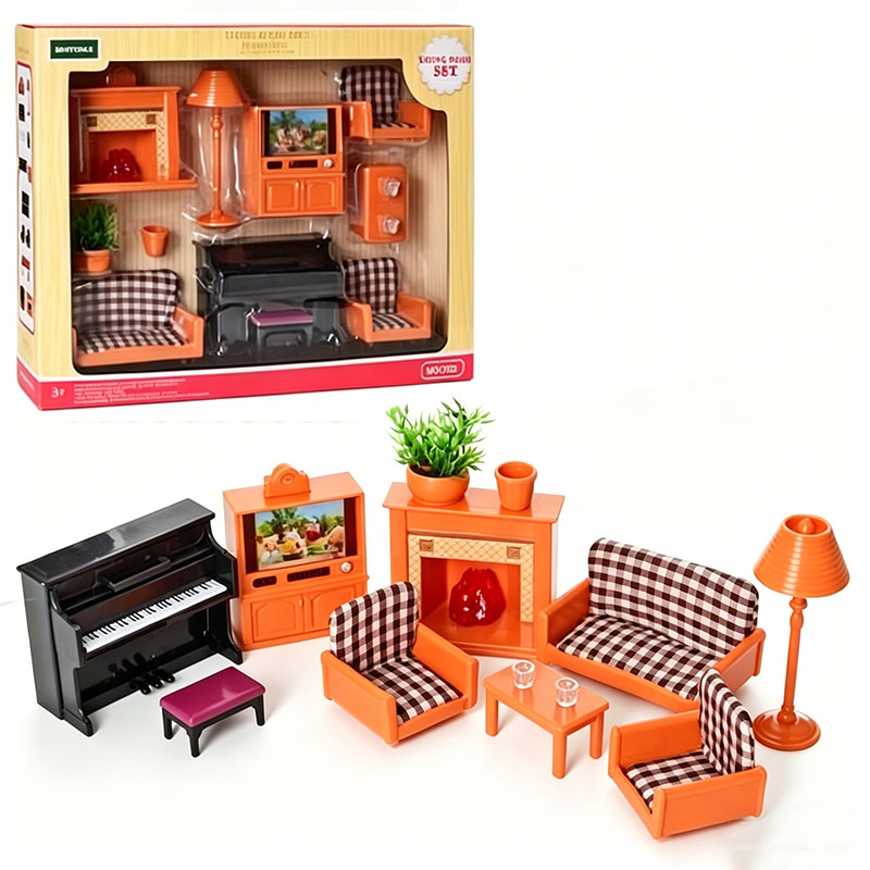 Dollhouse Furniture Set - Set Furnitur Rumah Boneka Skala 1/12