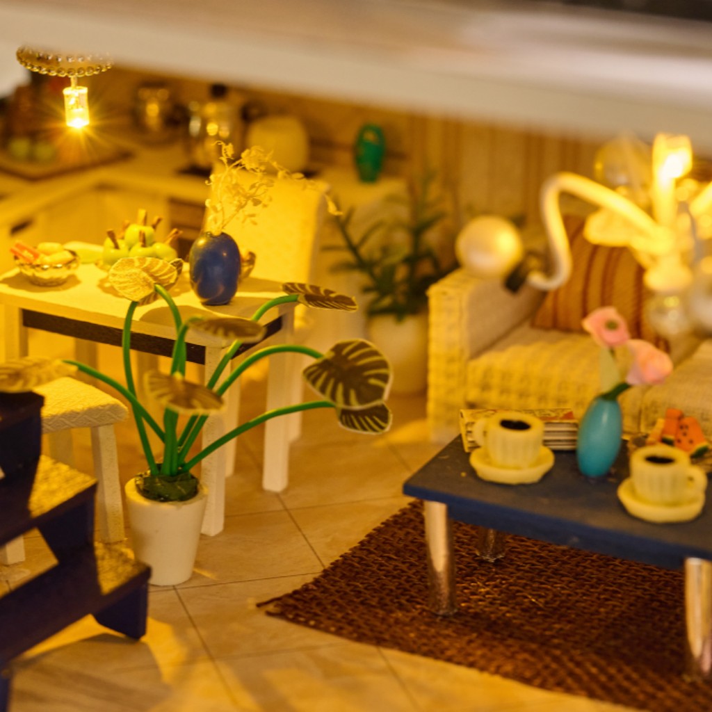 OUZEY Fiorentina Set Rumah Bon - Dollhouse Furniture Set ulasan dan harga