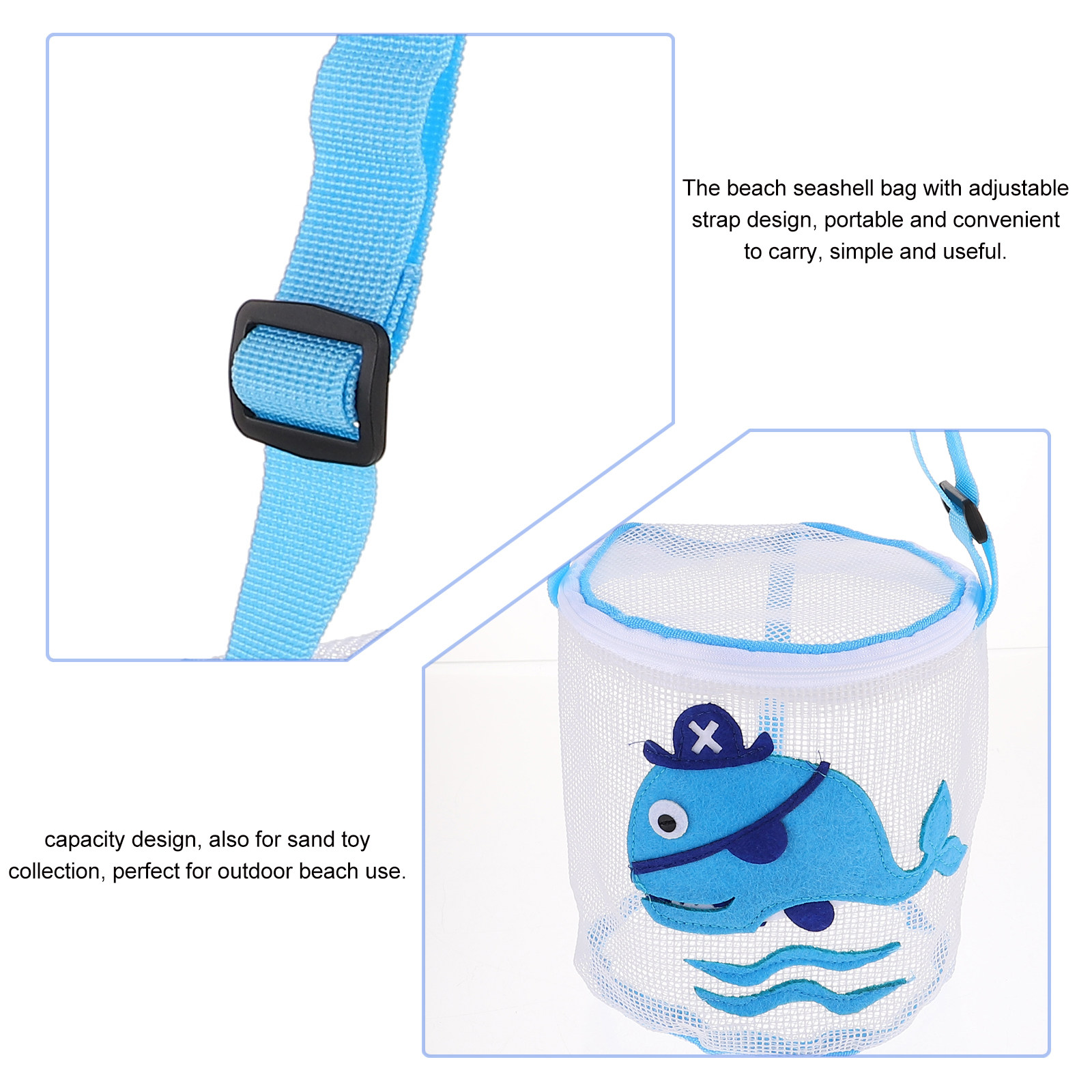 Tas Kerang Pantai Anak Desain  - Kids Zipper Toys ulasan dan harga
