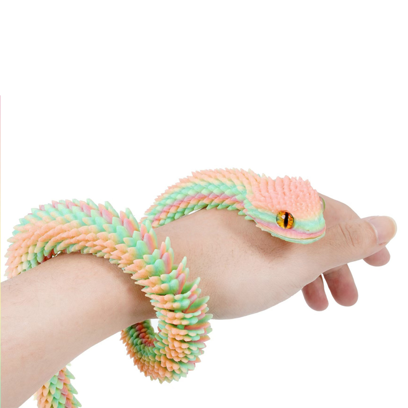 Patung Ular Realistis 3D Print - Kids Toys Latest ulasan dan harga