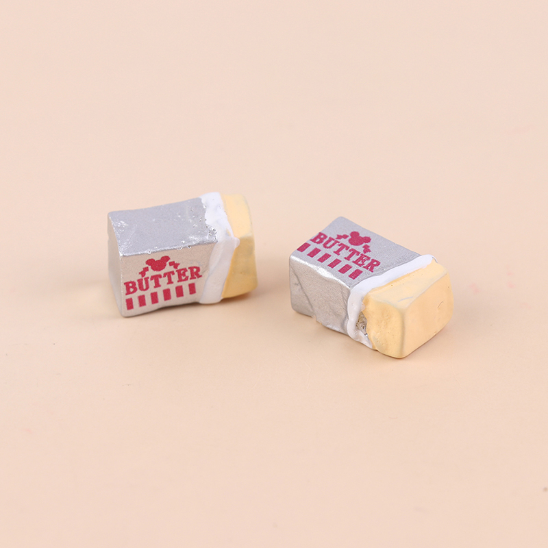 6 Buah Model Roti Mentega Mini - Dollhouse Furniture Set ulasan dan harga