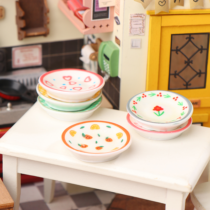 5 Buah 1/12 Rumah Boneka Mini  - Dollhouse Furniture Set ulasan dan harga