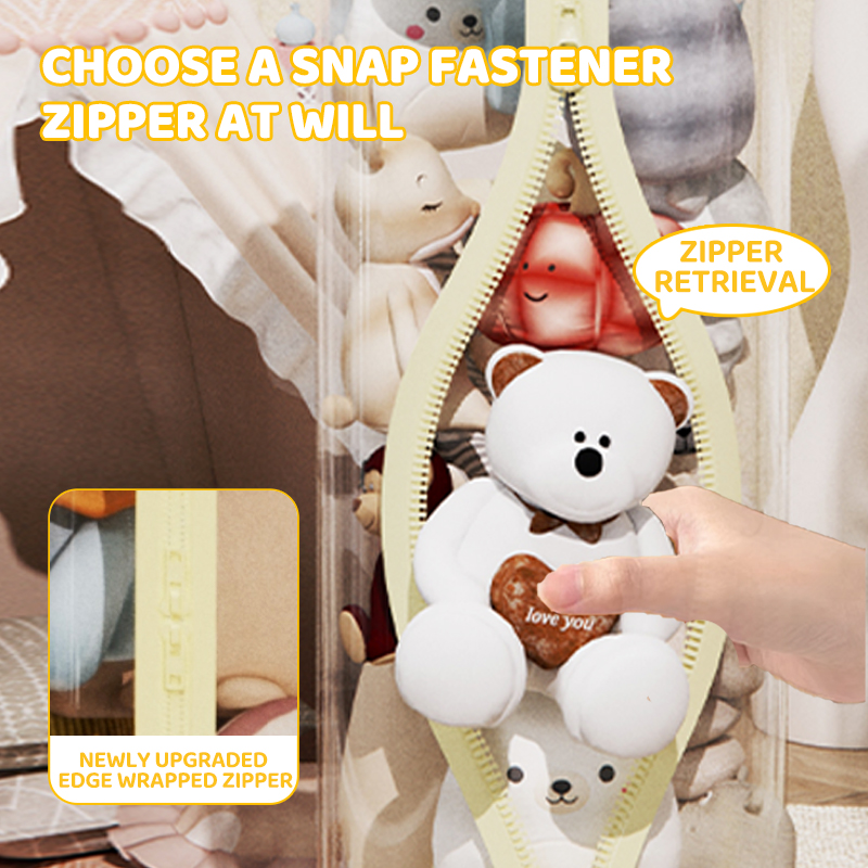 Kotak Penyimpanan Boneka Maina - Kids Zipper Toys ulasan dan harga
