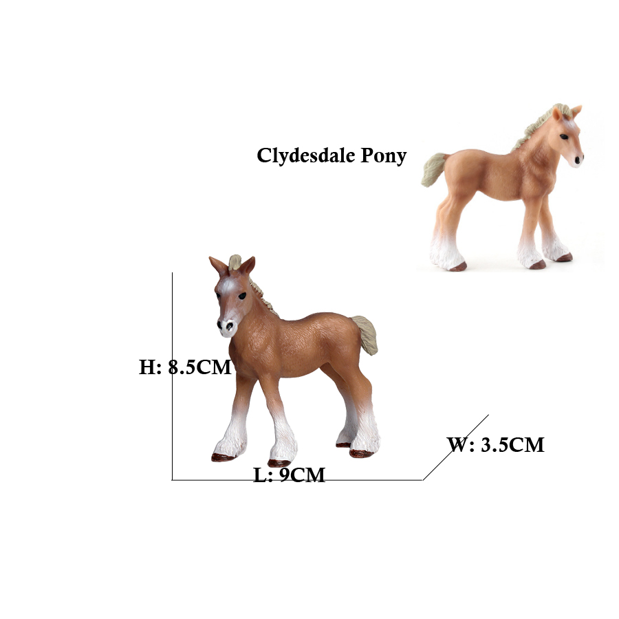 Patung kuda Shire tokoh Arab M - Kids Toys Horse ulasan dan harga