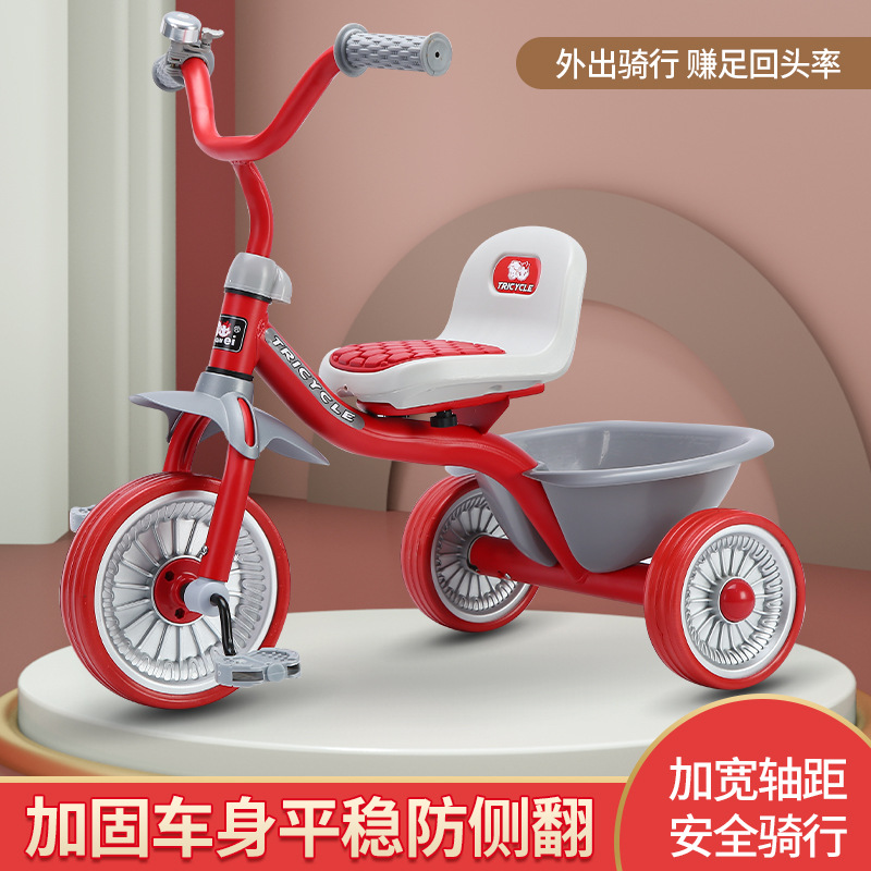 Sepeda Roda Tiga Anak Sederhan - Kids Toys Basket ulasan dan harga