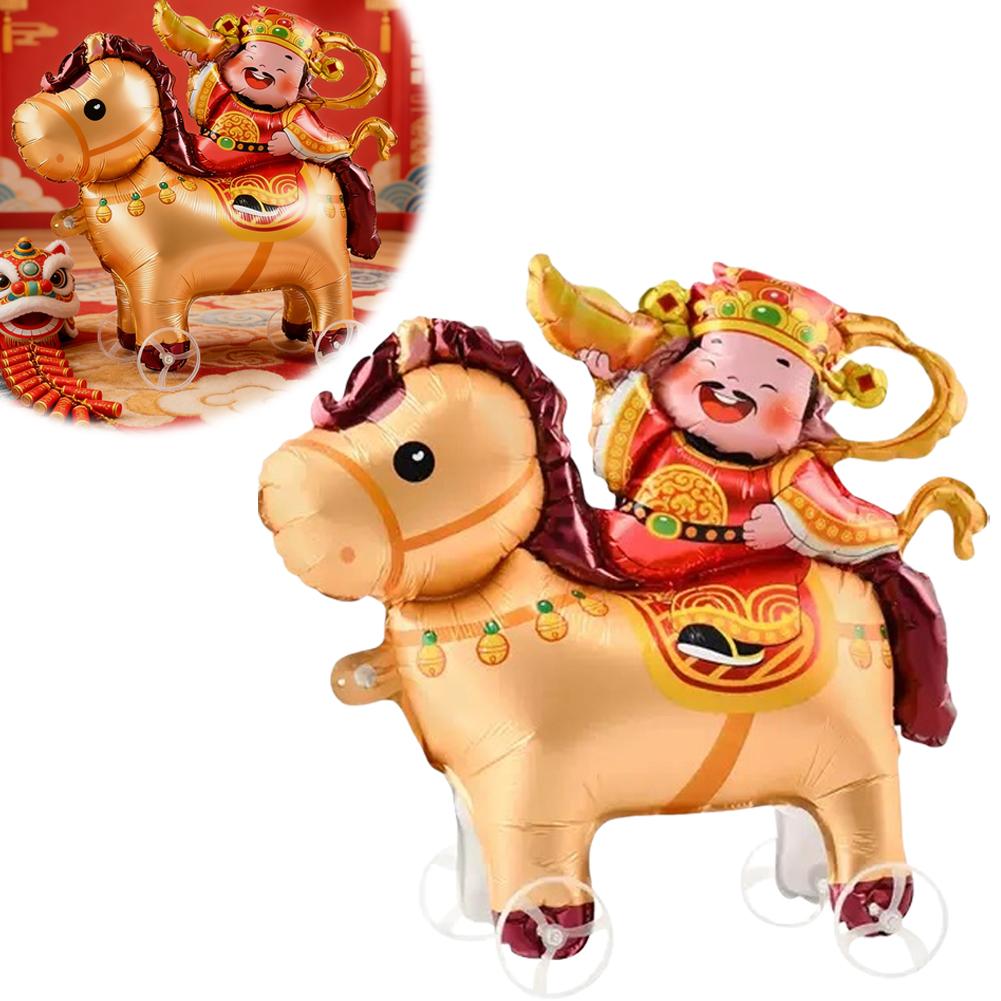 Balon 3D Tema Hewan Kartun Dek - Kids Toys Horse ulasan dan harga