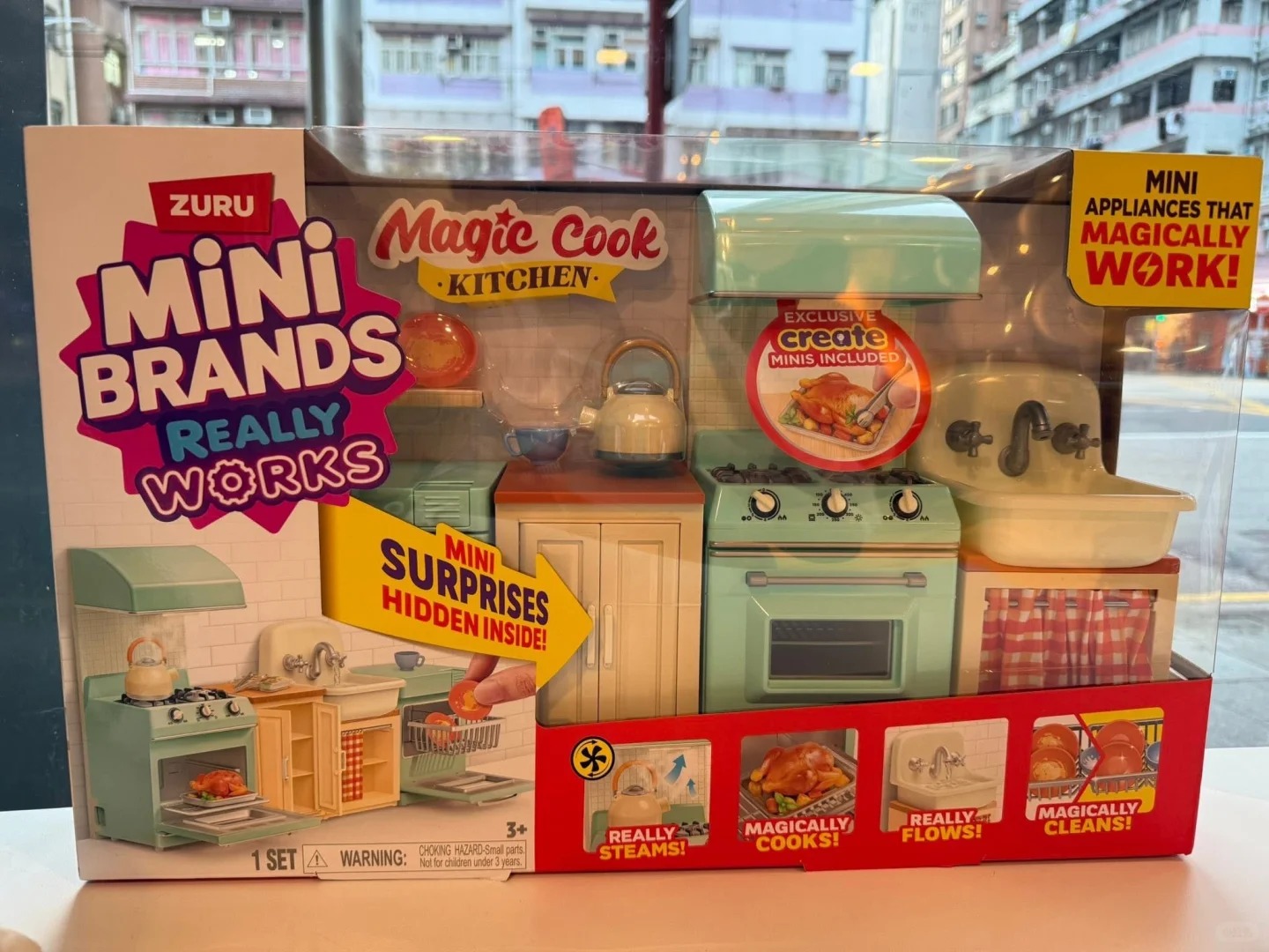 Zuru Mini Brands Magic Cook Ki - Play Kitchen Set ulasan dan harga