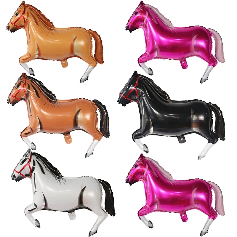Balon Foil Kuda Besar Perlengk - Kids Toys Horse ulasan dan harga