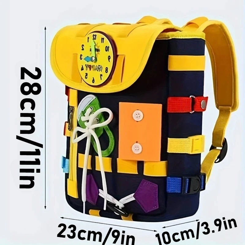 Ransel Felt Montessori untuk B - Kids Zipper Toys ulasan dan harga