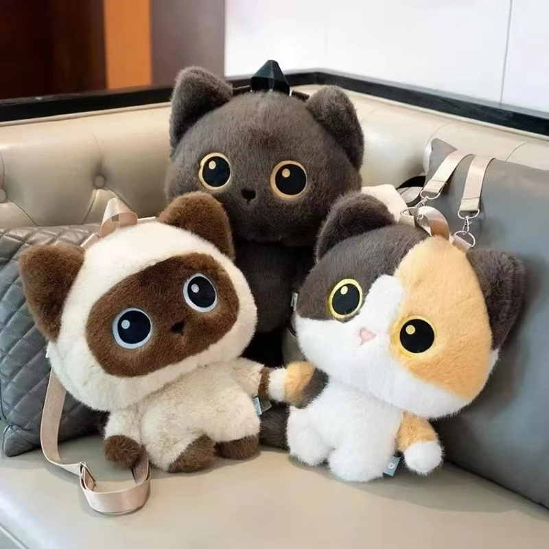 Ransel Kucing Lucu Mainan Bone - Kids Zipper Toys ulasan dan harga