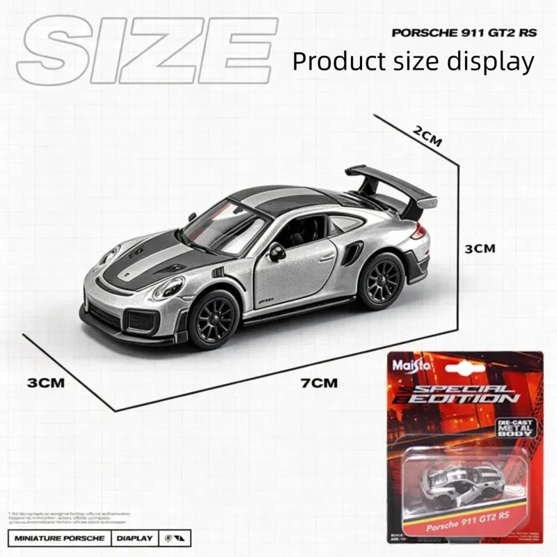 Maisto 1:64 Skala Porsche 911  - Kids Toys Car ulasan dan harga