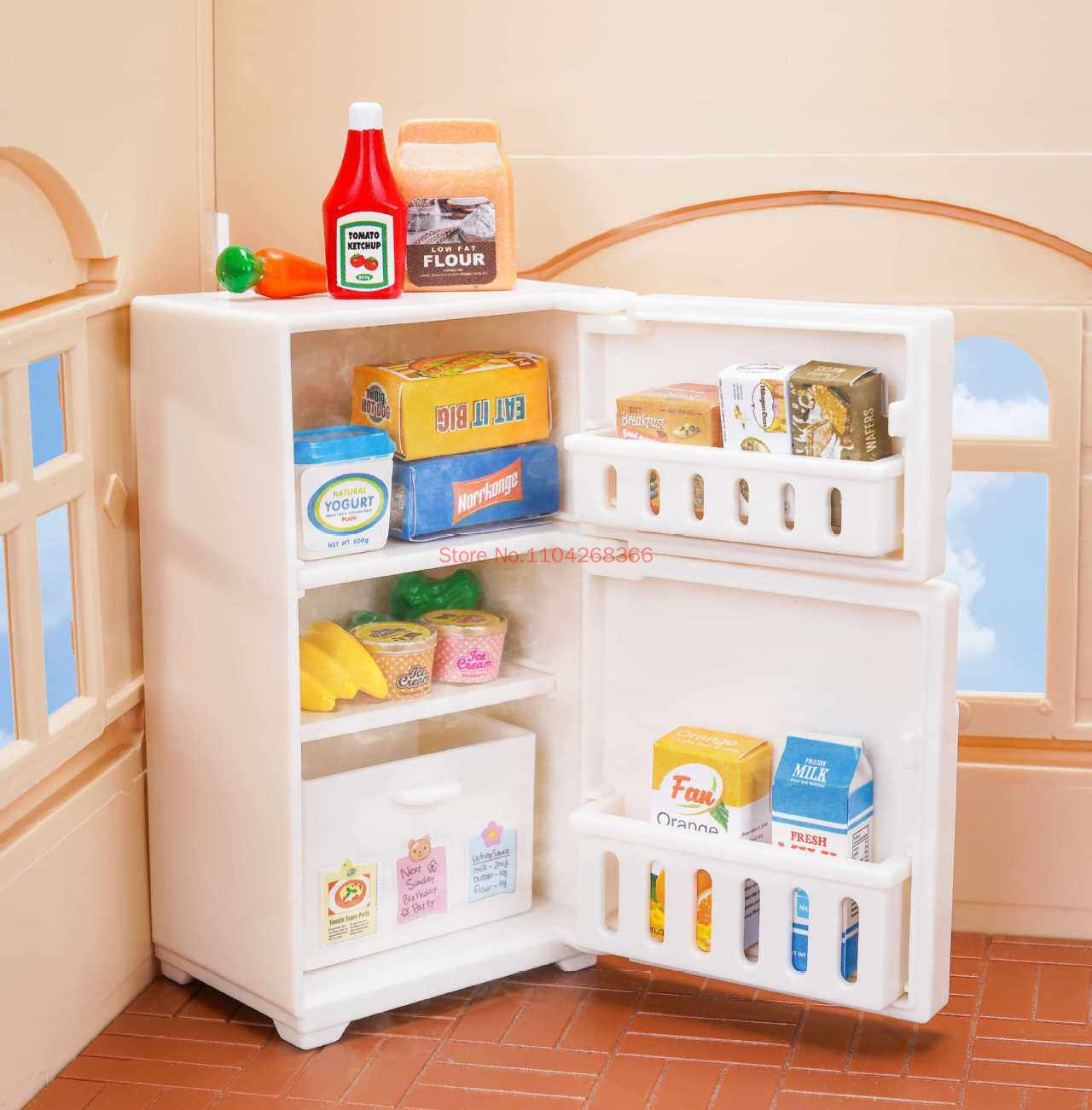 Forest Family 1/12 Perabot Dap - Dollhouse Furniture Set ulasan dan harga