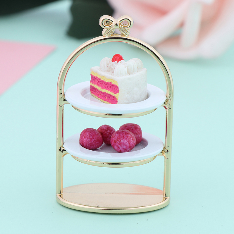 1P 3D Miniatur Makanan DIY Ker - Dollhouse Furniture Set ulasan dan harga