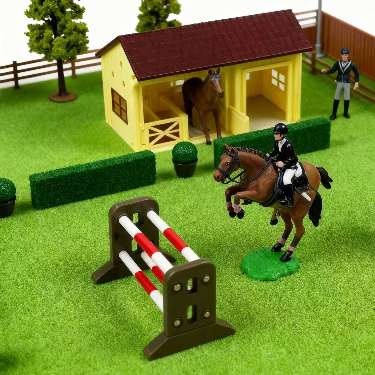 Set Permainan Kandang Kuda Sim - Kids Toys Horse ulasan dan harga